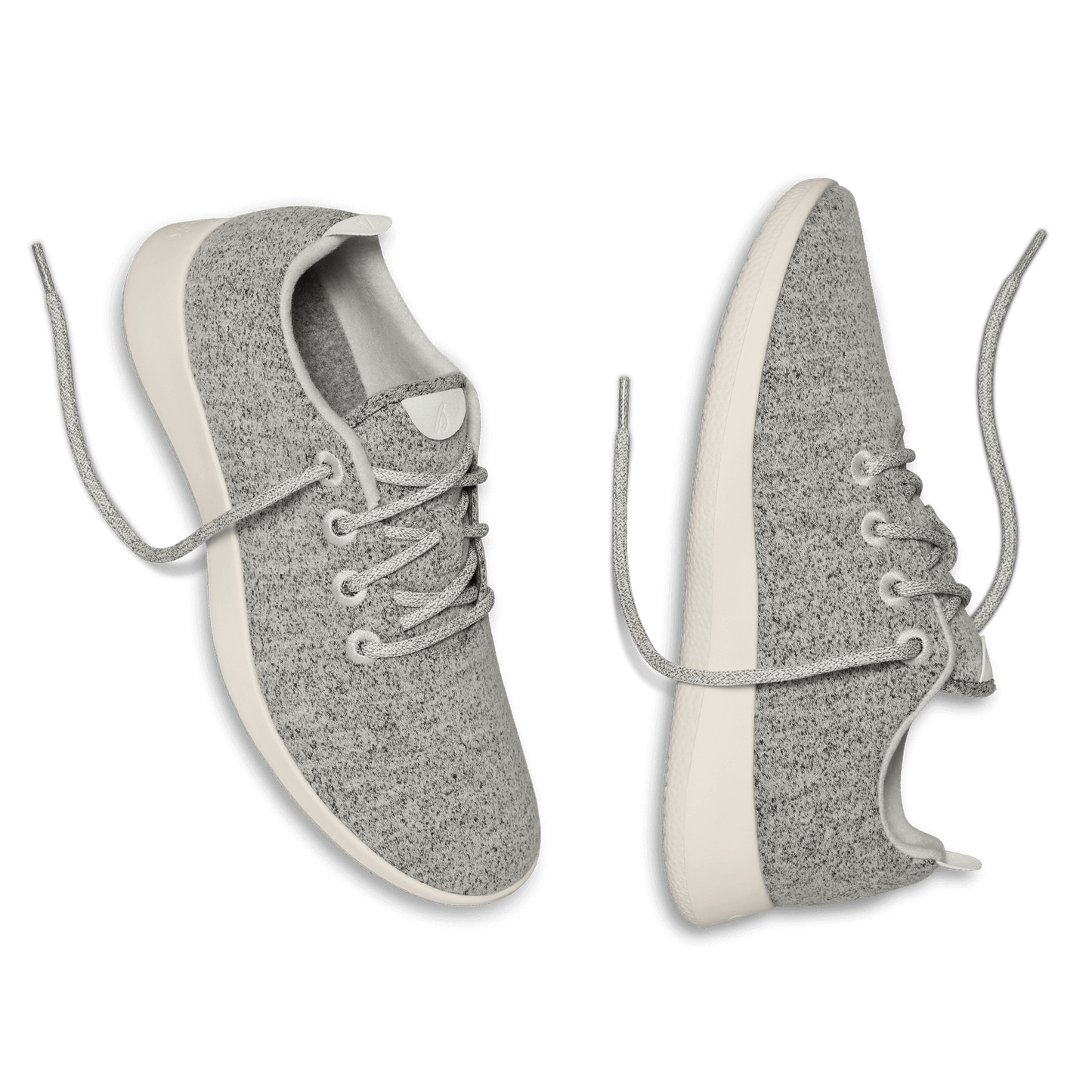 Women's Wool Runner, Dapple Grey (Cream)