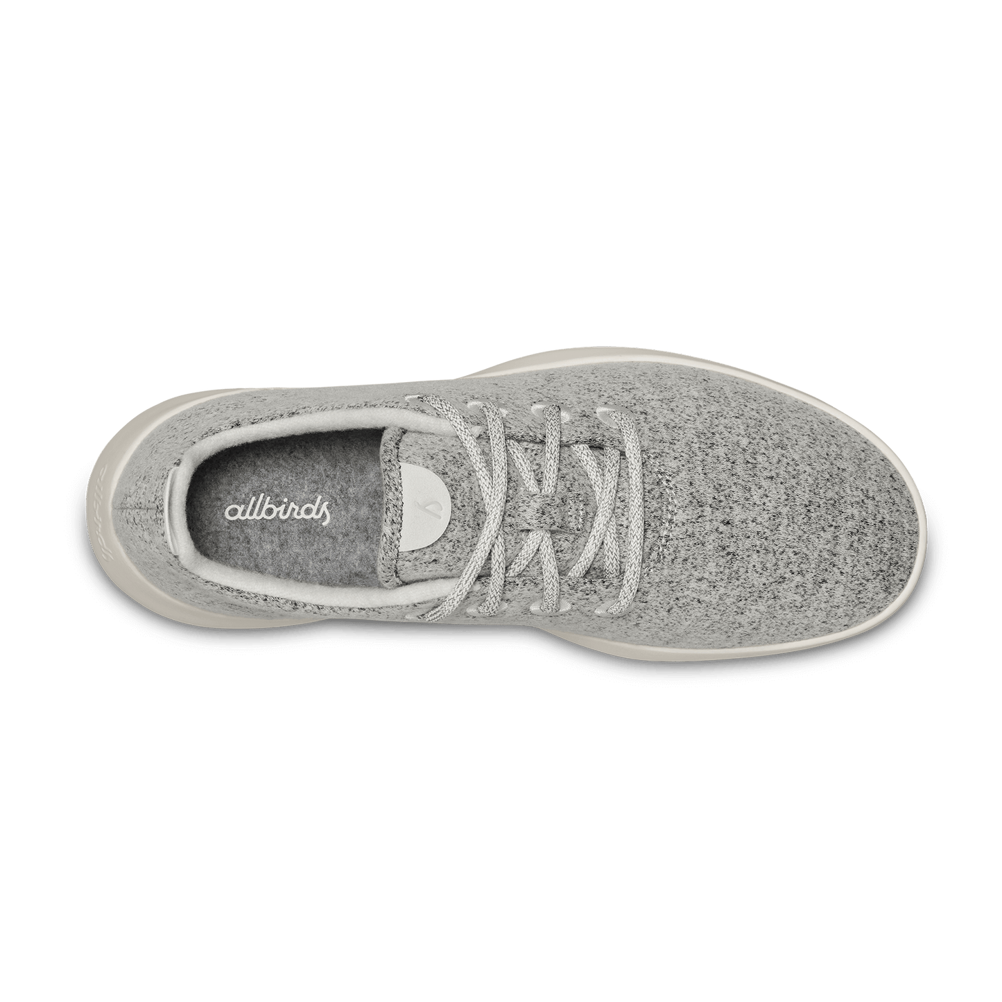 Women's Wool Runner, Dapple Grey (Cream)