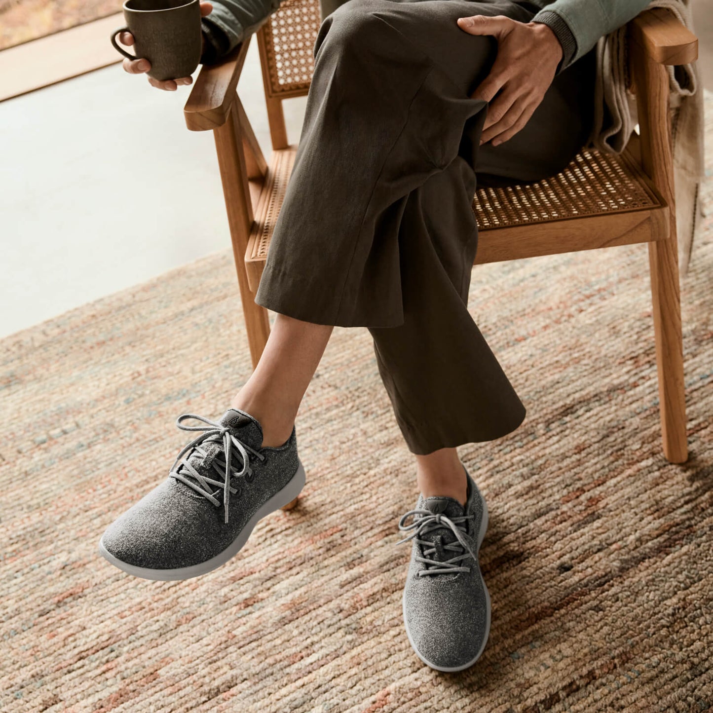 Women's Wool Runner, Hazy Indigo (Blizzard)