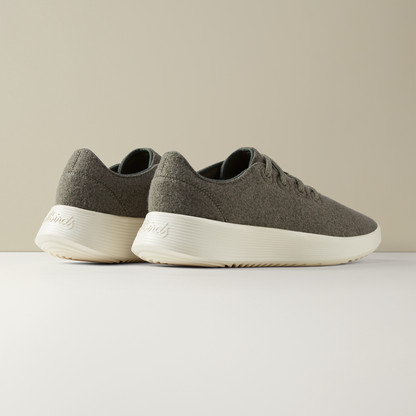 Men's Wool Runner 2 Rugged Green (stony cream sole)