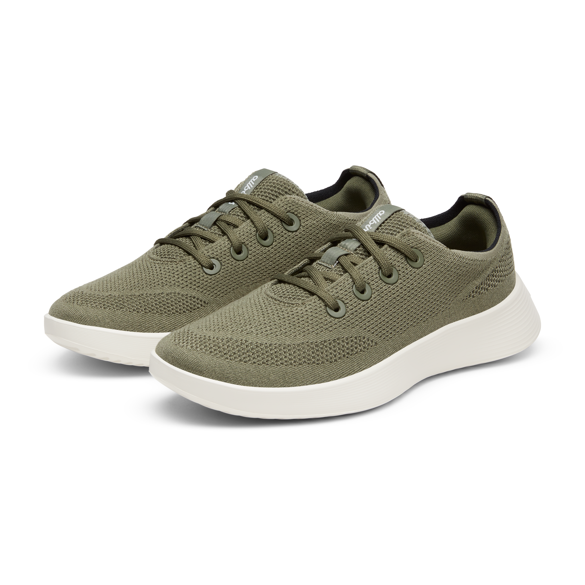 Women's Tree Runner Go, Rugged Green (Natural White)