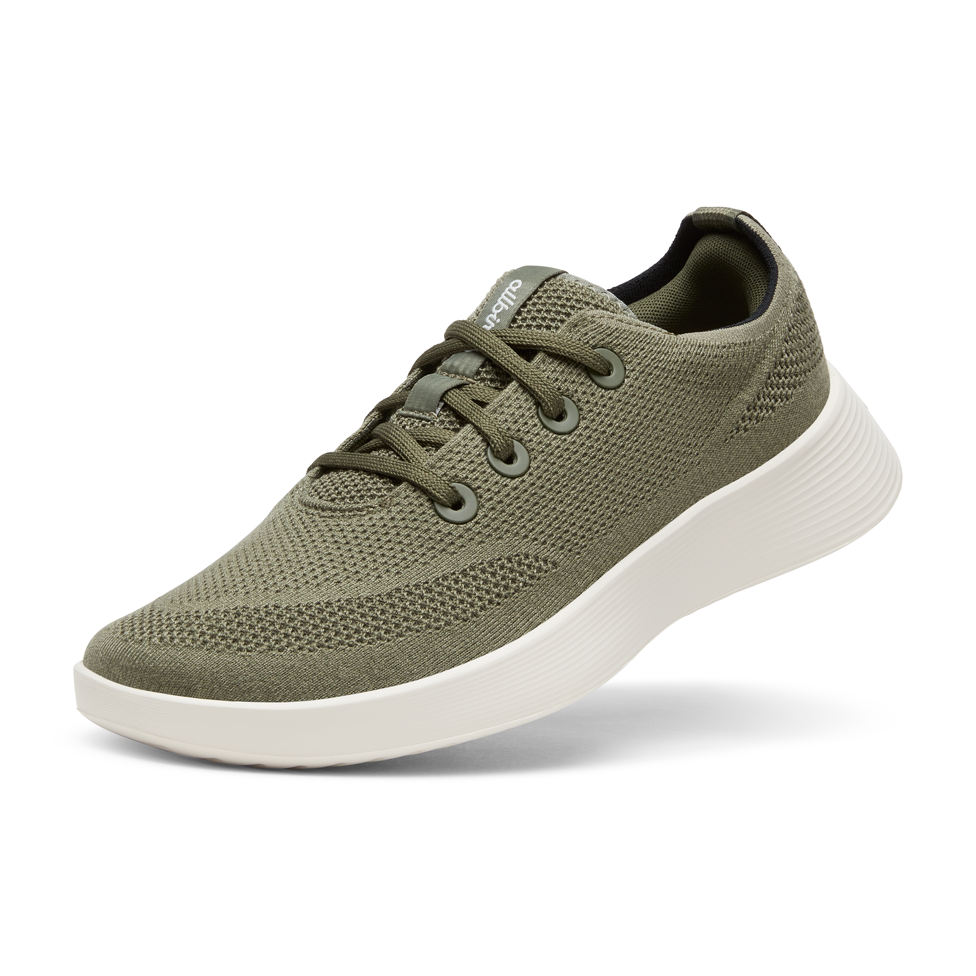 Women's Tree Runner Go, Rugged Green (Natural White)