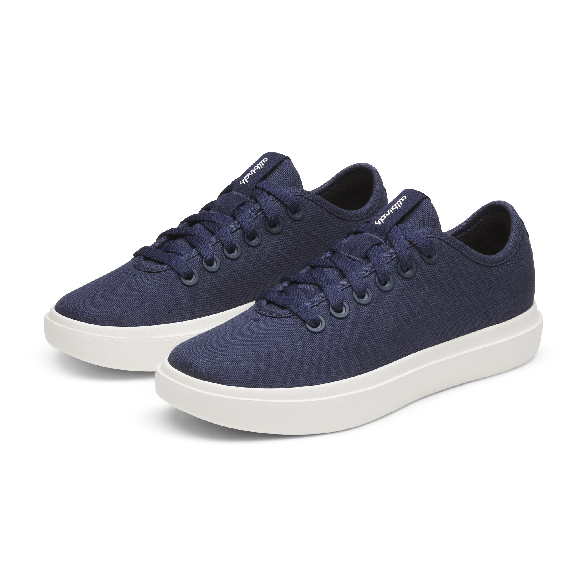 Men's Canvas Pipers, Deep Navy (Natural White)