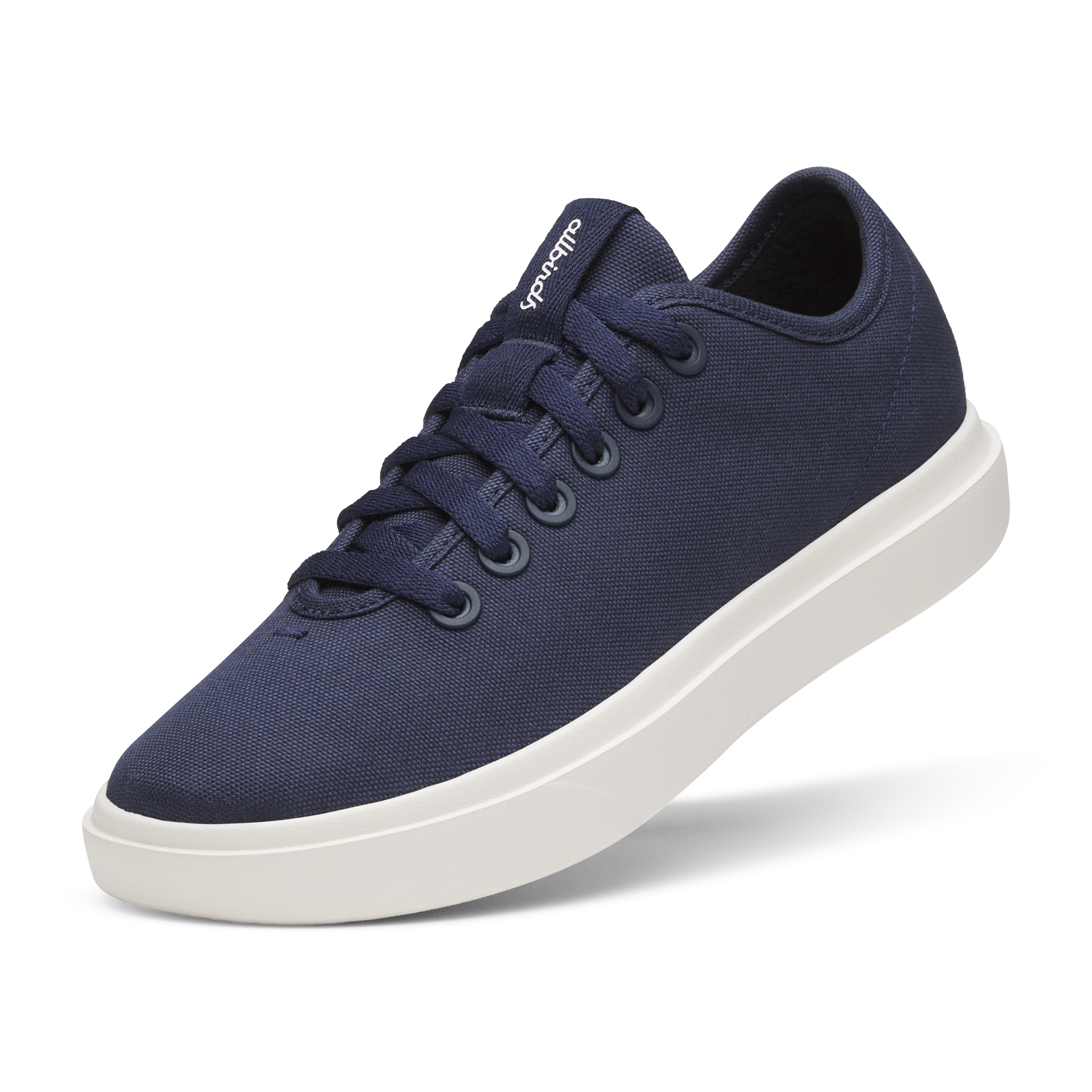 Men's Canvas Pipers, Deep Navy (Natural White)