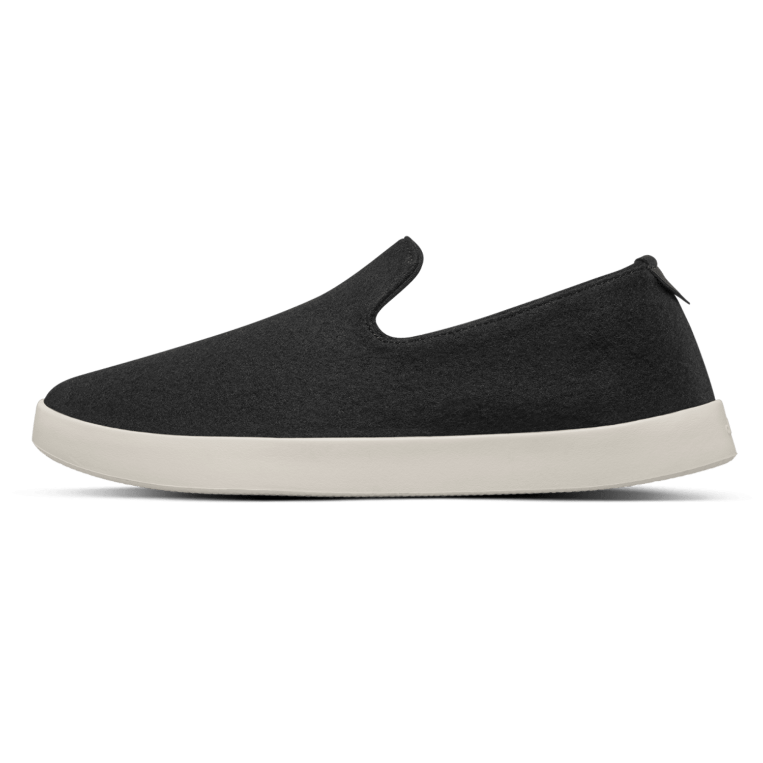 Men's Wool Lounger, True Black (Cream)